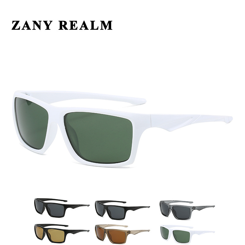 Nuevo alto grado UV protección deportes gafas de sol polarizadas piloto doble haz simple gafas de sol fabricante en stock