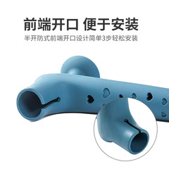 Creative anti-collision door handle cover suction cup silent door handle protective cover wall anti-collision suction cup silicone door handle cover