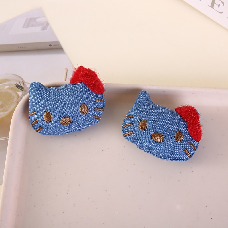 卡通kt猫公仔胸针配件儿童鞋帽服装辅料可爱手工DIY猫咪饰品配件|undefined