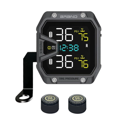 Monitor Motorcycle Tire Pressure – Tire pressure monitoring system - external-rearview-mirror-bracket