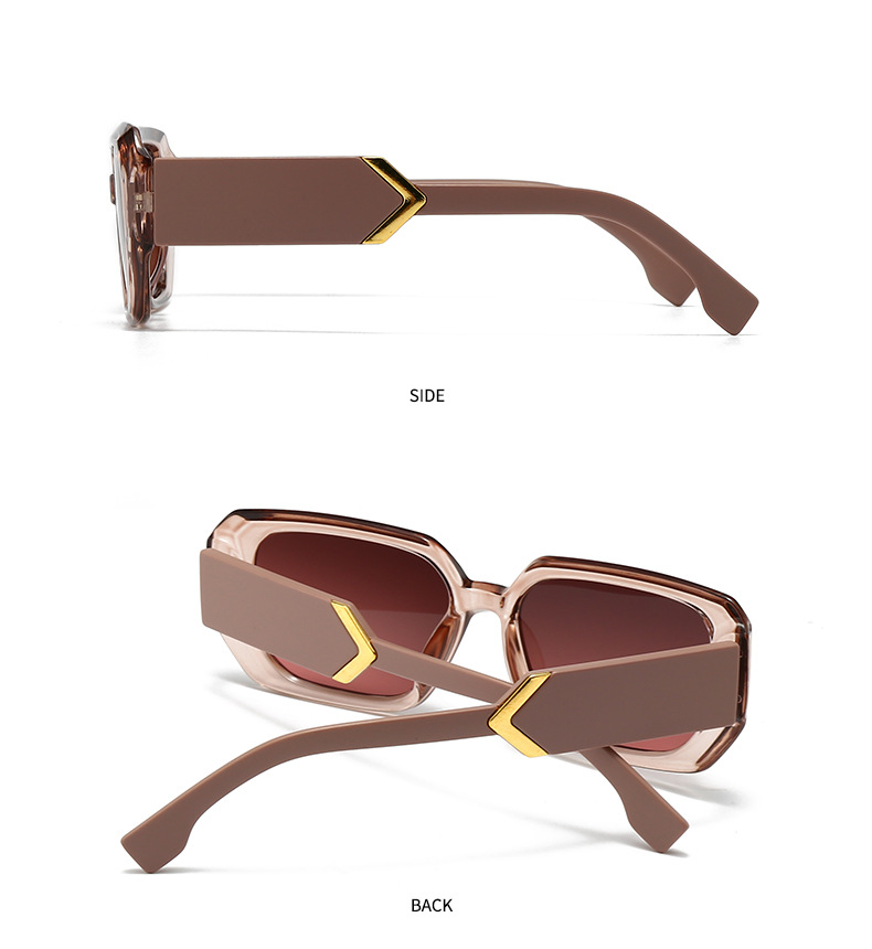 Square Sunglasses For Men And Women Modern Retro Decorative Frame_voghion.com
