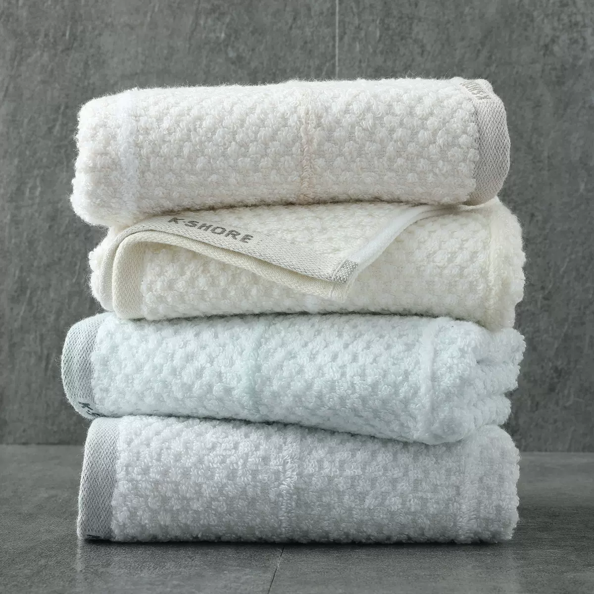 金号纯棉毛巾无捻面巾提缎72*34清新淡雅柔软吸水家用洗脸80g批发