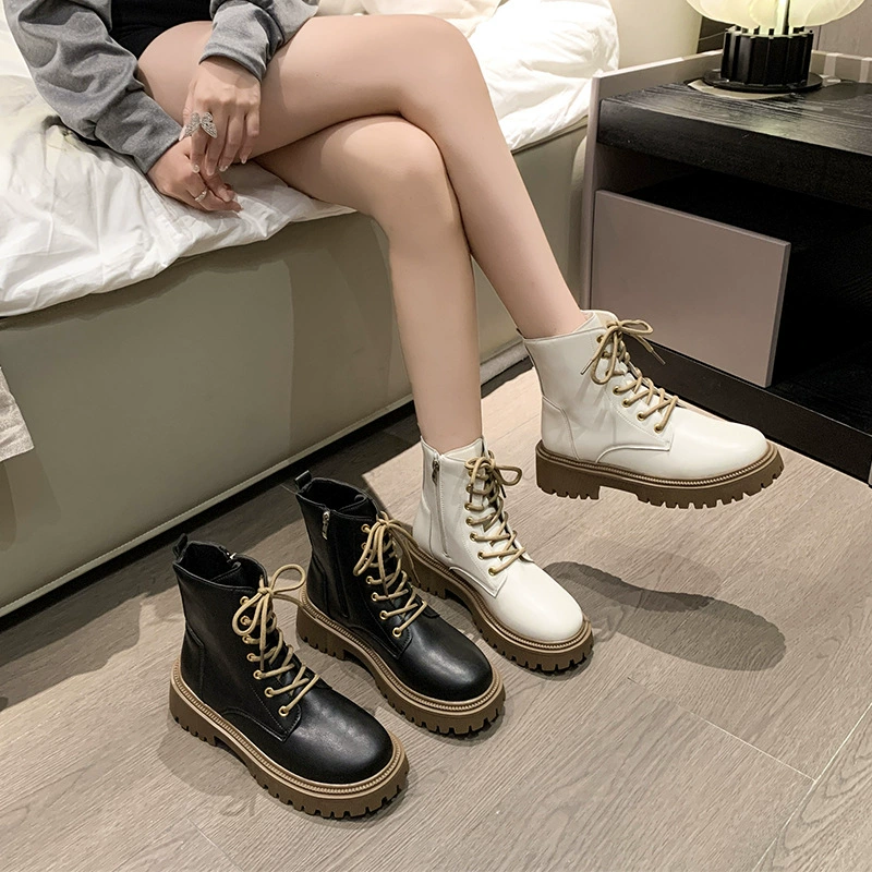 Martens, Tide, демисезонные дизайнерские полусапожки, коллекция 2023 года, тренд сезона