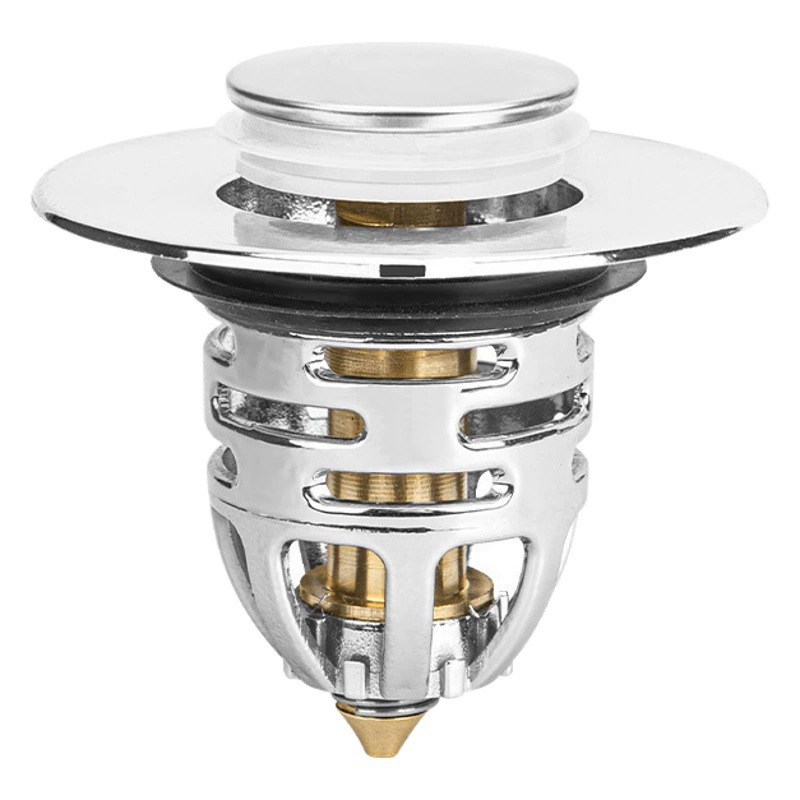 Подводник для воды в раковине подпрыгивает с фильтром прижимного типа