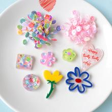 热销甜美花朵爱心饰品配件发饰洞洞鞋套装diy材料厂家批发pj1673