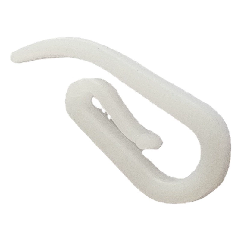 Пластиковые крючки для штор доступны на складе, аксессуары для штор, 6-символьные белые пластиковые крючки для штор, пластиковые крючки для штор, кольца для штор