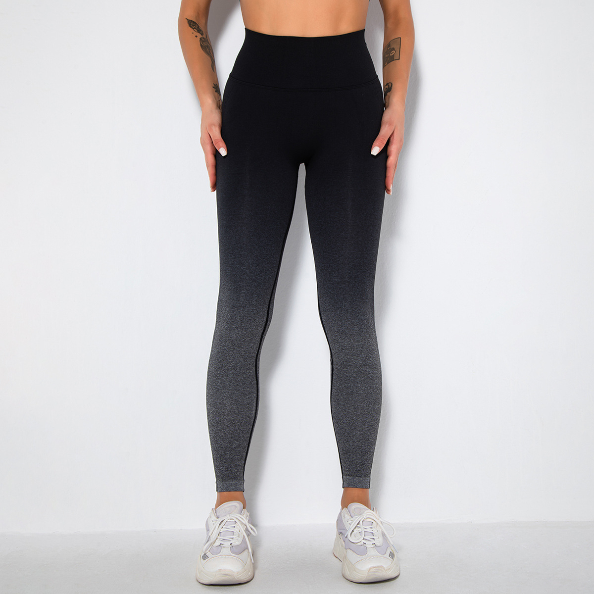 Gradient Color Yoga Running Fitness Pants NSNS66813