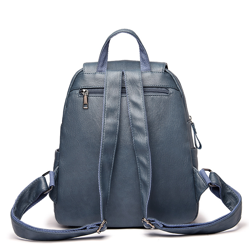 New Women's Shoulder Bag Korean Version Shoulder Bag Trendy Large Capacity Travel Backpack Atmospheric College Student Backpack_voghion.com