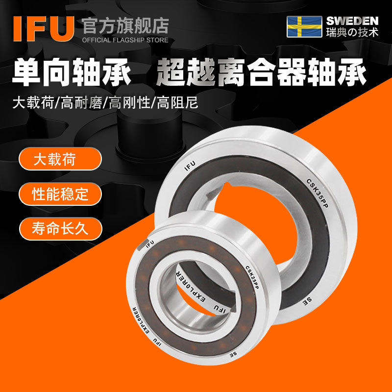 进口IFU单向轴承 BB17 BB17-2GD-1K-K -2K-K凸轮离合器