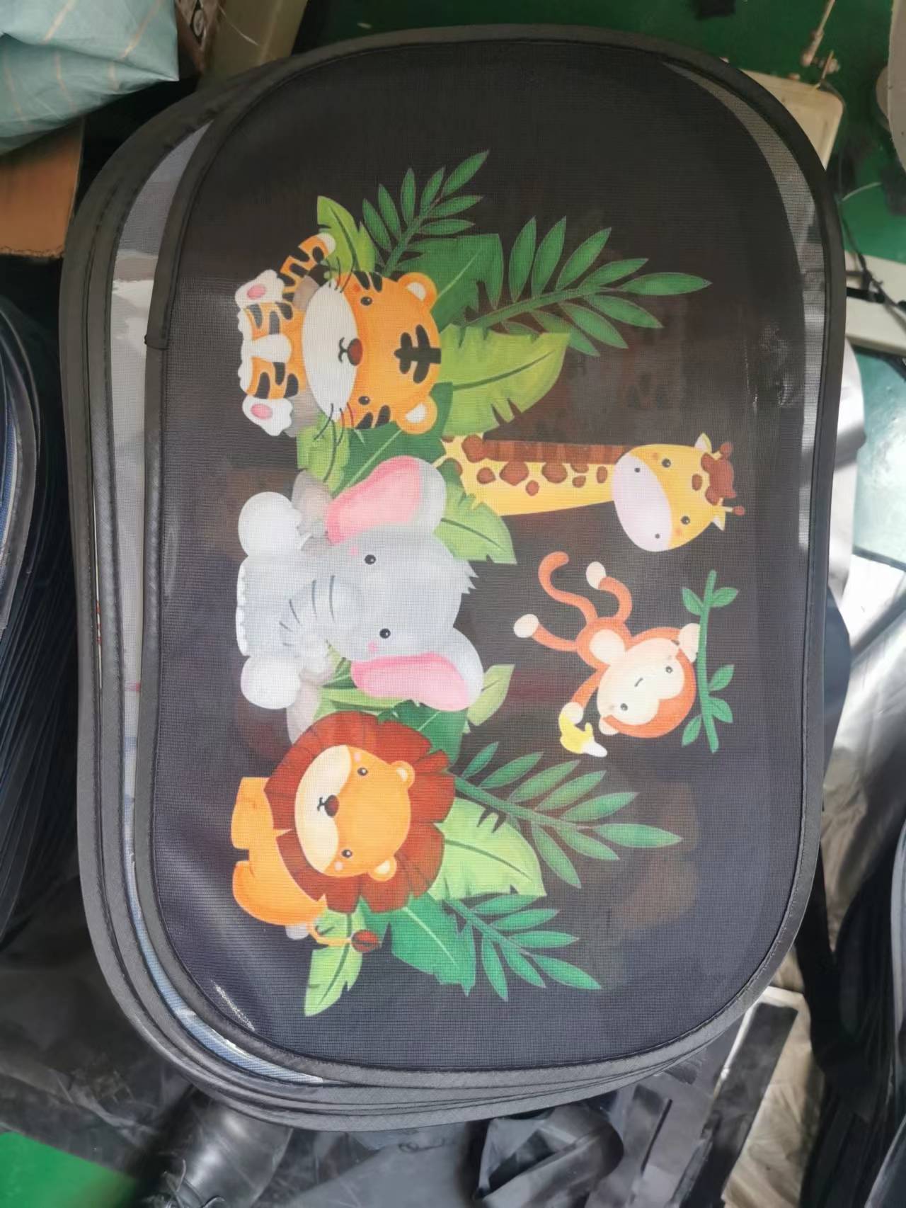 Factory car heat insulation light blocking sun visor PVC electrostatic film second installation sun block sunshade film