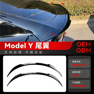 2020+ Tesla Model Y Arxa Qanad Spoiler, Fiksasiya Edilmiş Külək Qanadı