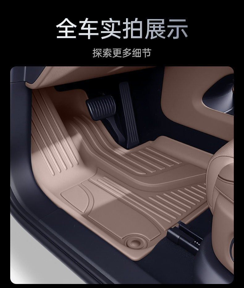 Suitable for Ideal L8Livis Floor Mats Tpe New Car Interior Modification Accessories Trunk Mat Starry Sky Carpet Floor Mat