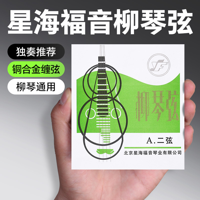 Liuqin String Xinghai Gospel Professional Solo 1/2/3/4 Set of String Ethnic Liuqin String Musical Instrument Accessories Liuqin String Xinghai Gospel Professional Solo 1/2/3/4 Set of String Ethnic Liuqin String Musical Instrument Accessories