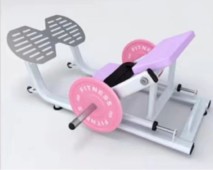 Hack máquina de sentadillas gimnasio comercial puente de cadera práctica cadera muslo moldeador de mujer pedal inverso equipo de fitness Smith