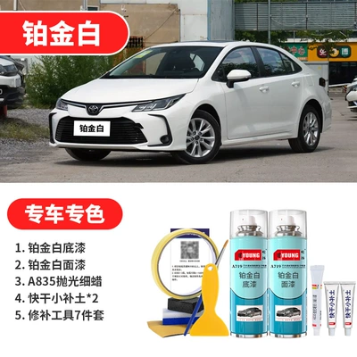 Red Mica Metallic Color Spray — Avtomobil boya qələmləri - platinum-white-pearl-white-basic-repair