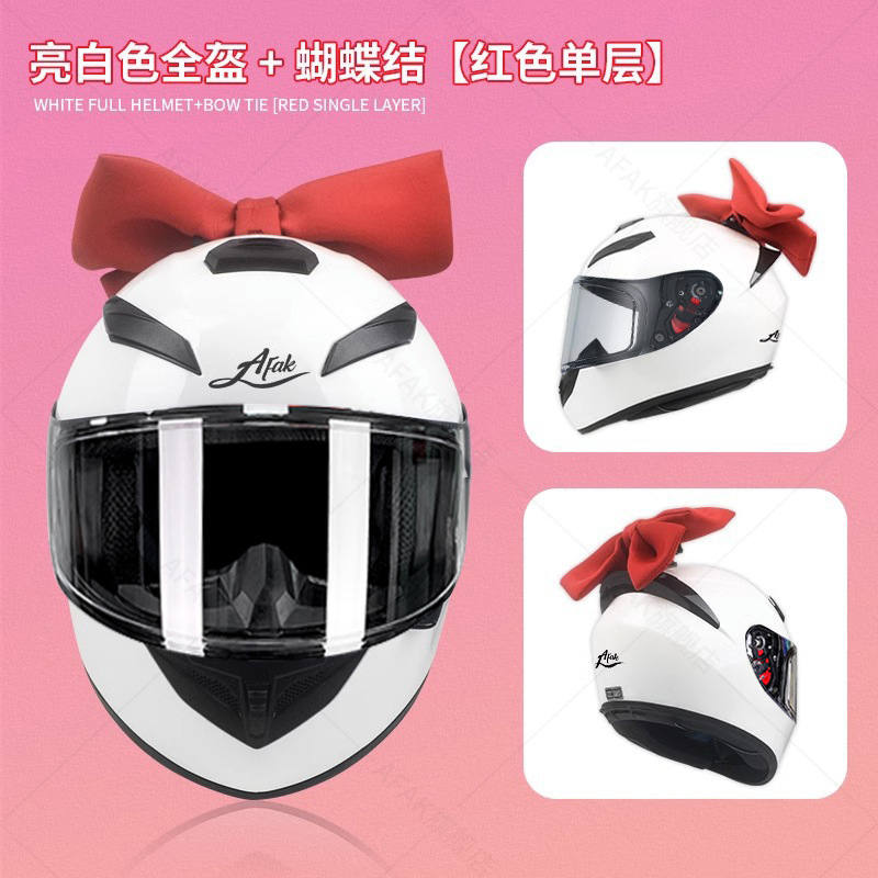 Fábrica Sonic chica misma motocicleta casco completo arco gato oído decoración con Bluetooth motocicleta eléctrica casco de seguridad