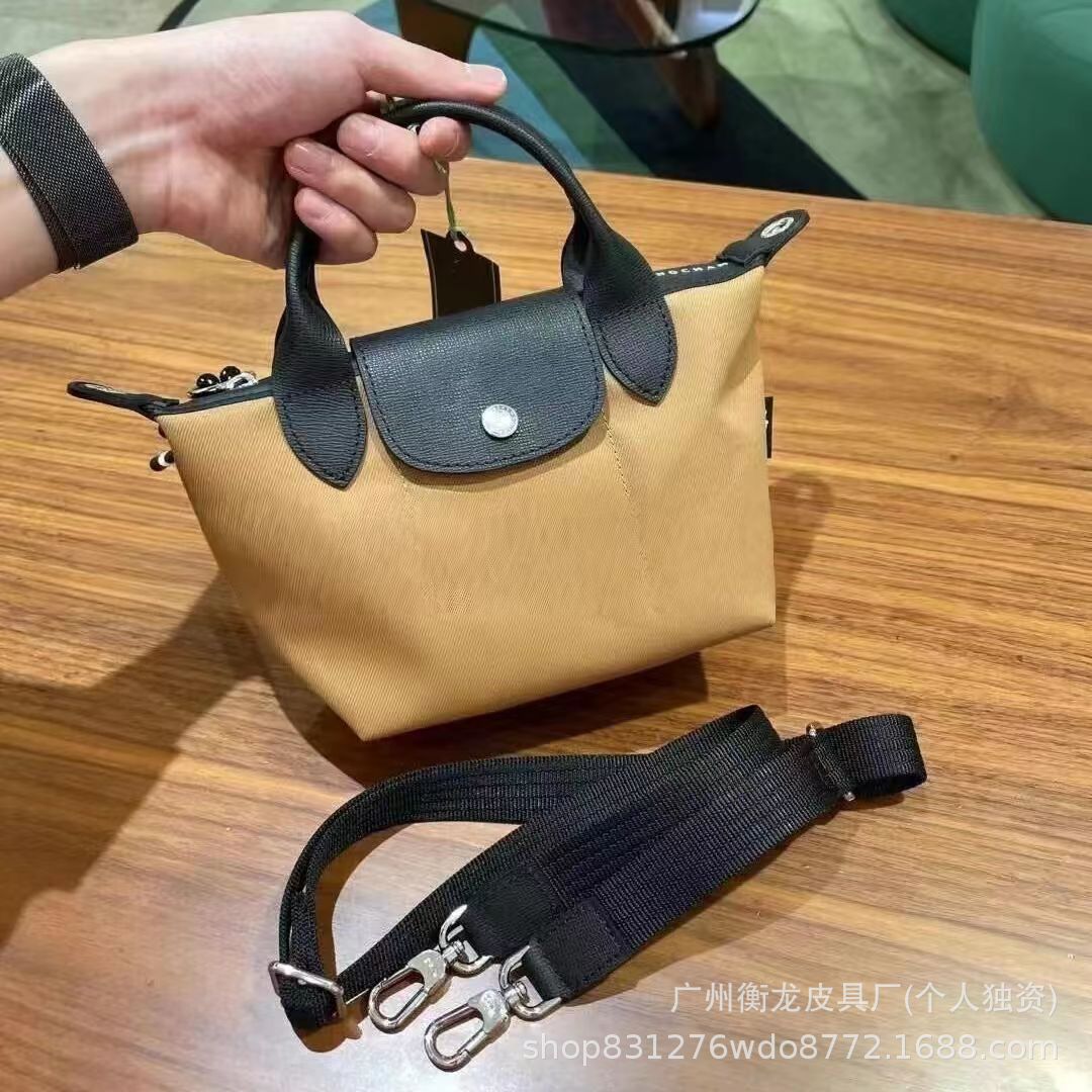 トップドラゴンシャンバッグ エナジーツイル ドラゴンシャンクロスボディポータブル餃子バッグ ショートハンドル 多用途 大容量 ナイロンバッグ