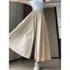 120.00kg plus size Yamamoto Pants Women's Summer Thin Culottes 100.00kg chubby girl Loose Slimming Ice Silk Casual Wide Leg Pants