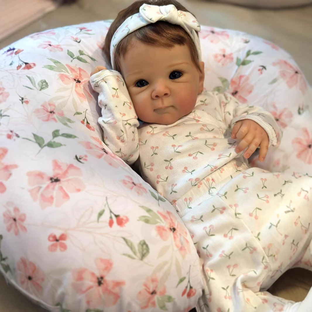 Muñeca de renacimiento de bebé de simulación Bettie de 18 pulgadas, comercio electrónico transfronterizo, suministro de océano azul, envío de una pieza