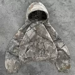 2025 New European and American Cross-Border Printed Sweatshirt Autumn and Winter Trendy Brand Akimbo Couple Style Loose Long-Sleeved Hooded Sweatshirt