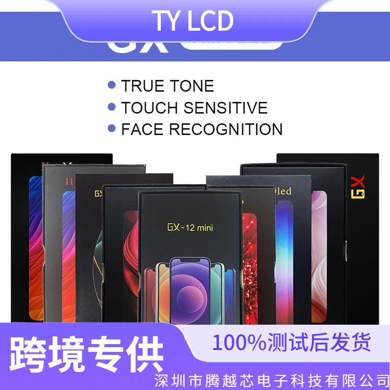 Choice GX OLED para iPhone Xs Max XR 11 12 13 Pantalla de teléfono ProMax