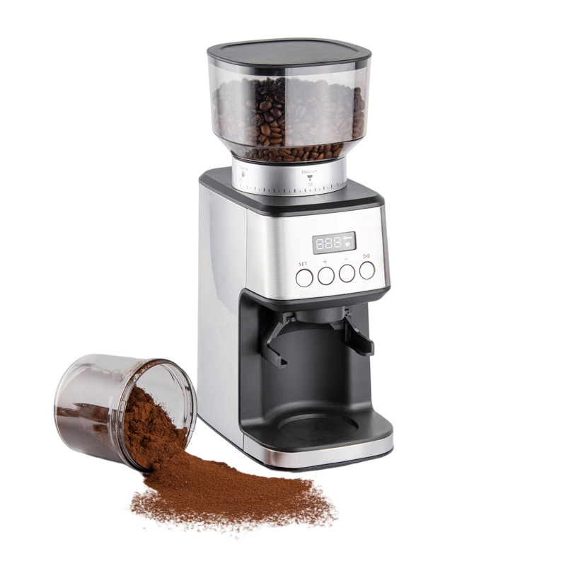 CG05鋼芯錐輪コーヒー豆磨き機イタリア式コーヒー粉砕機家庭用電動太さ調節可能な粉砕機|undefined