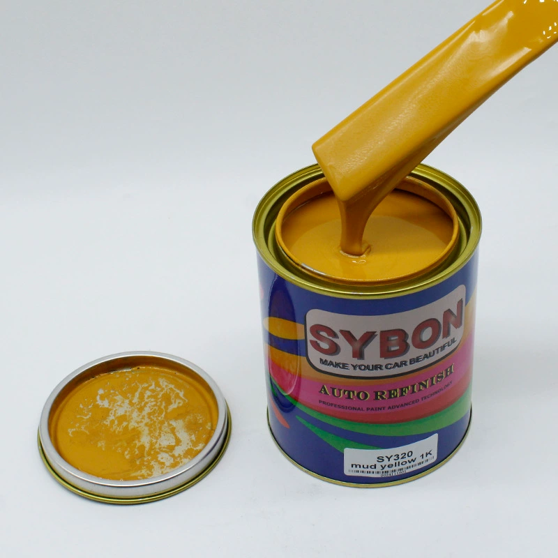 Экспортная автомобильная краска 1K Color Master грязно-желтая SY320 грязно-желтая краска 1л для ремонта поверхности автомобиля краска металлическая краска
