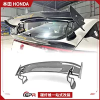 Подходит для Honda Type R, детали для модификации из карбона, Civic FL5, задний спойлер, фиксированное крыло, стиль SPOON, заднее крыло.