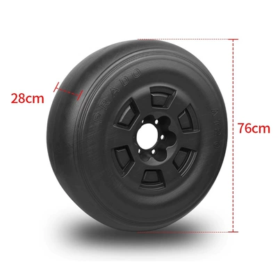 Spare wheel cover, tire cover mecha original car - tank-400-decorative-fake-tires-1-pack