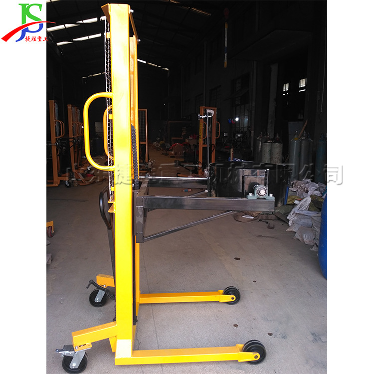 DA400A型油桶搬运车 铁桶塑料桶润滑油油桶装运车 油桶提升机器