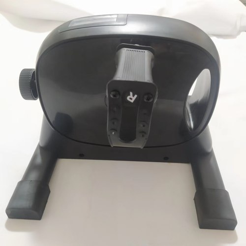 Indoor Upright Exercise Bike Elderly Upper and Lower Limb Rehabilitation Trainer Home Step Machine Black Bicycle