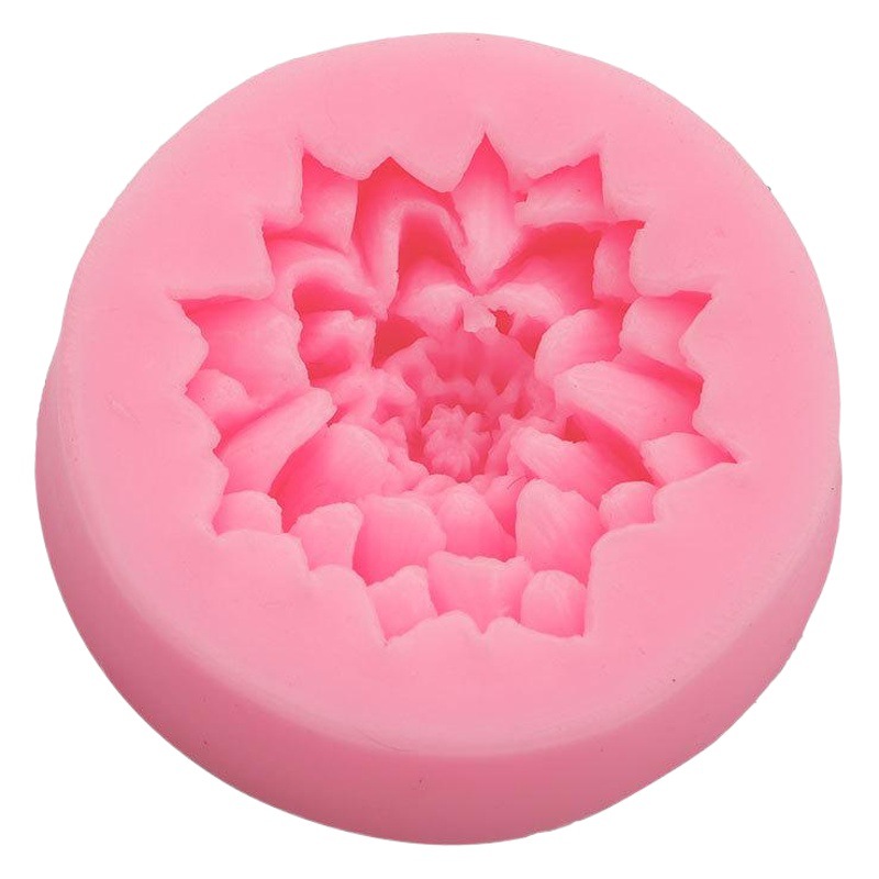 3-piece Cruz-Espejo Amazon combinación tamaño flor Rosa serie fondant molde de la torta de silicona molde para hornear