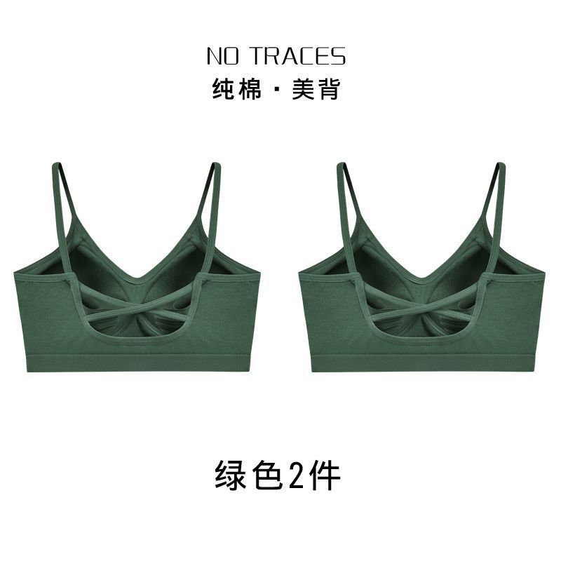Copa fija ropa interior de mujer espalda sin anillo de acero sujetador de elevación contra caída de pecho ropa interior deportiva fábrica de comercio