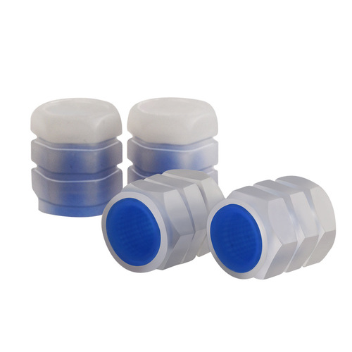 Night Light Bicycle Tire Valve Cover American Inner Tube Dust Cover Fluorescent Green Blue Glowing Valve Stem Cap Car Tire Valve Core Cover