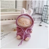 Alphabet jumpsuit purple