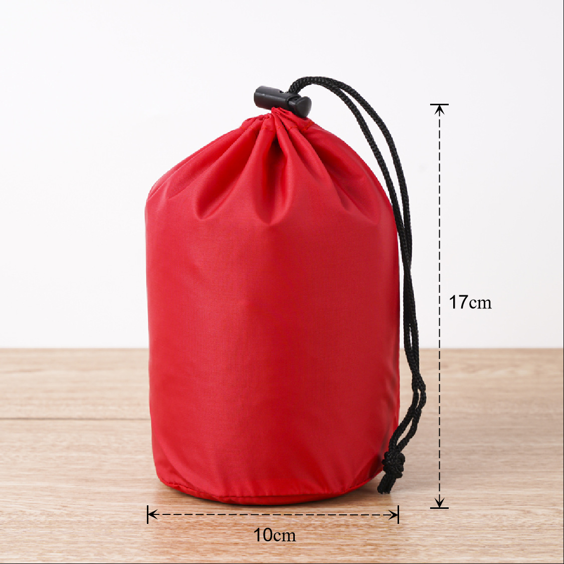 Bolsa de cuerda de nylon impermeable cilíndrica de plumón para ropa doméstica de poliéster bolsa de almacenamiento bolsa de embalaje bolsillo de paquete de contracción image 106