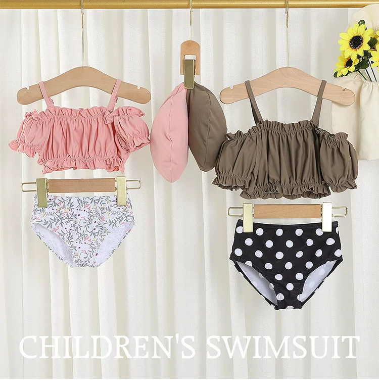 Детский слитный купальник