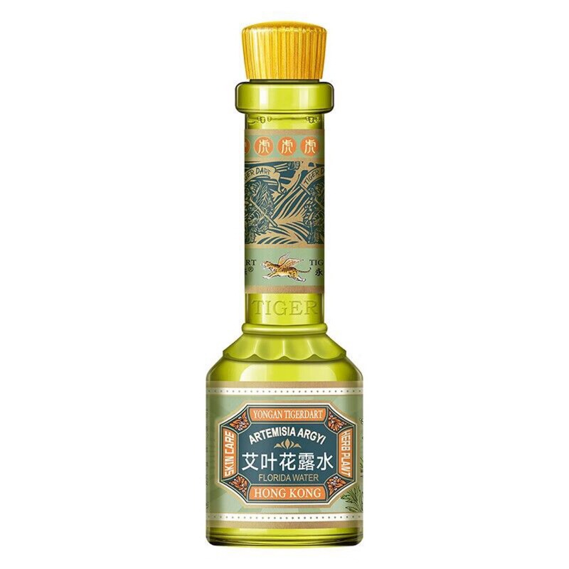 永安虎标薄荷艾叶花露水蚊怕水185ml正品清凉蚊虫叮咬户外便携装|undefined