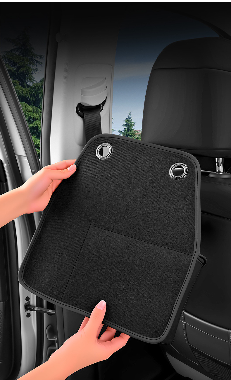 Car tissue box, seat back tissue holder, water cup holder, hanging car tissue cover, multifunctional storage