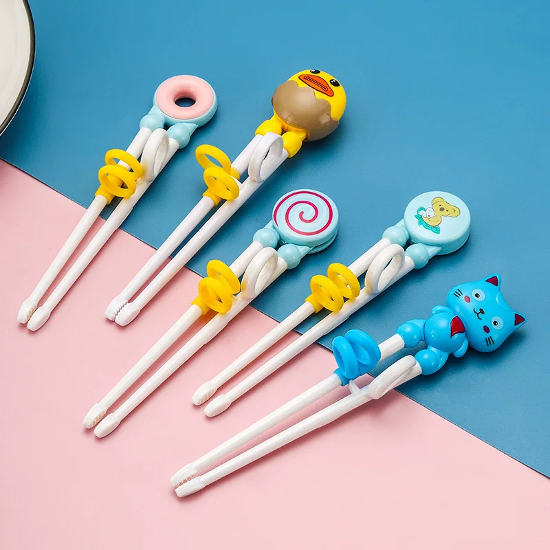 Practice, cartoon handheld chopsticks for training