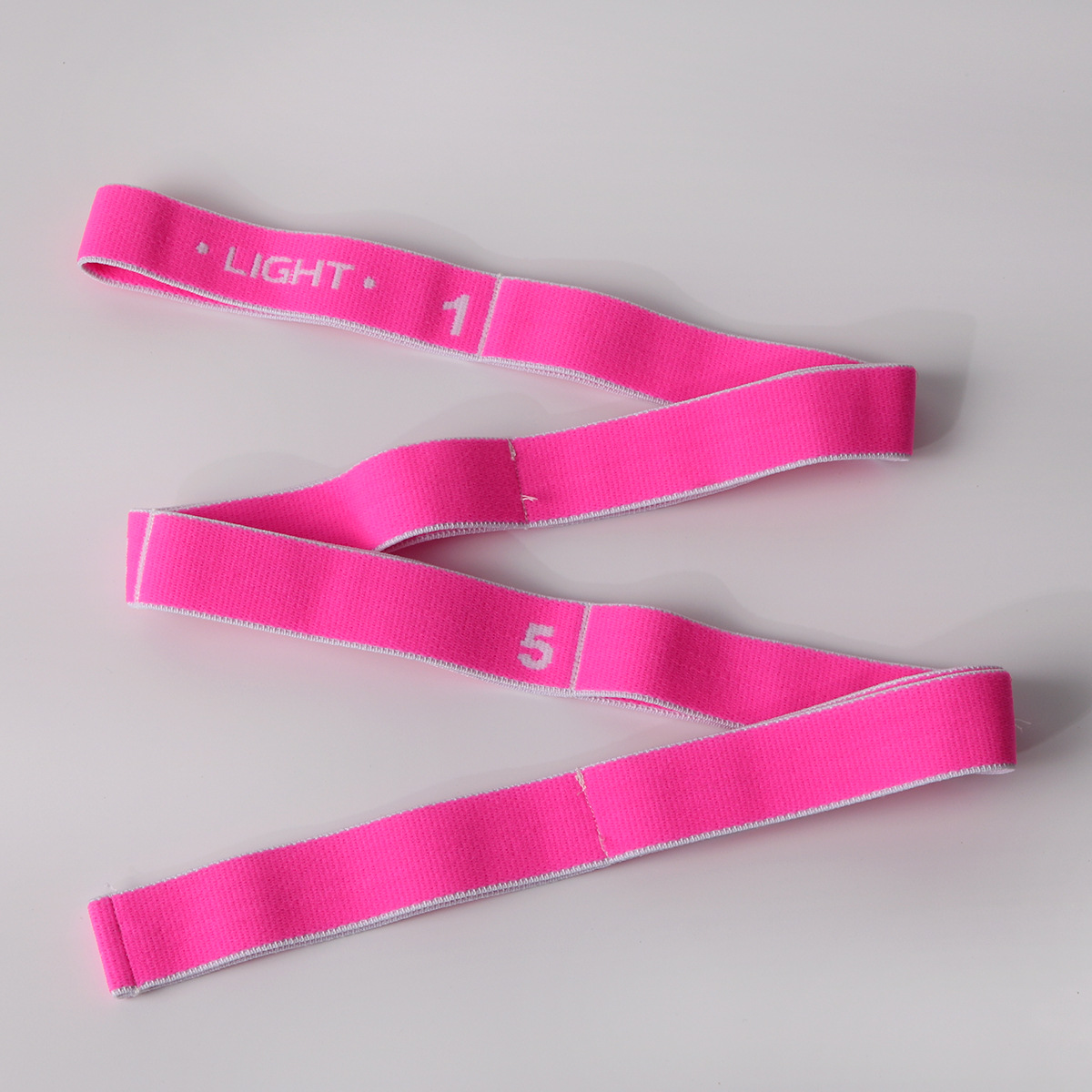 Lightweight Yoga Digital Stretch Band, High-Elastic Segmented Resistance Band, Dance Training Fitness Elastic Band, Exercise Band, Cross-Border