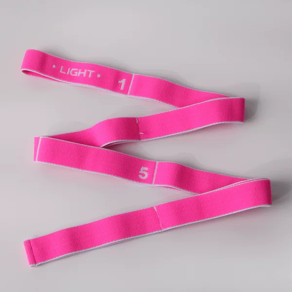Lightweight Yoga Digital Stretch Band, High-Elastic Segmented Resistance Band, Dance Training Fitness Elastic Band, Exercise Band, Cross-Border