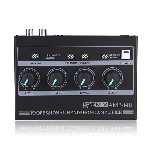 Headphone Amplifier portable headphone amplifier splitter 8-way monitoring mini hifi headphone amplifier