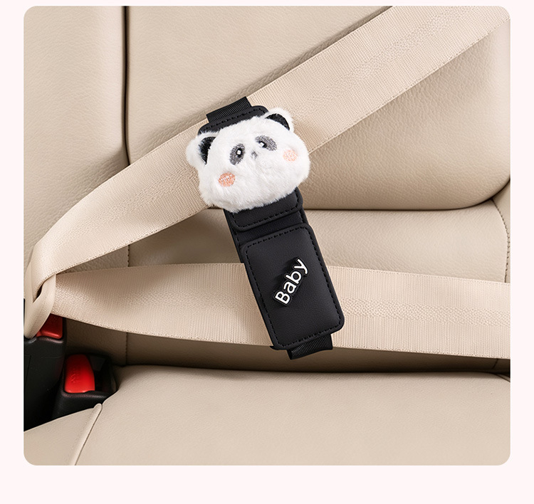 Seatbelt Adjuster for Children in Car Rear Seats, Anti-Strangling Magnetic Fixing Device for Babies, Universal Auxiliary Protection