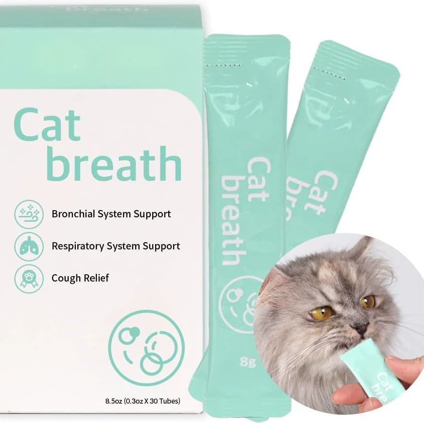 Кросс-бордерный бестселлер: добавка для дыхания и бронхов для кошек, лечение чихания, производитель, поддерживает OEM