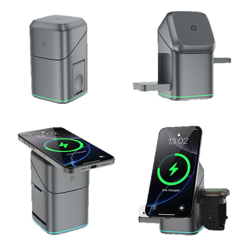 V23 Qi2 3 in 1 wireless charger