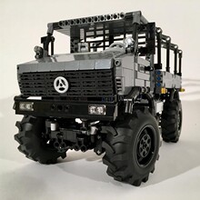 MOC-92268 Unimog U437 LWB ԽҰ�� ����ͼֽ ��ľ 12423Ƭ