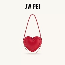 JWPEI爱心包跨境新款斜挎包高级感女包小众单肩包真皮女包女士包