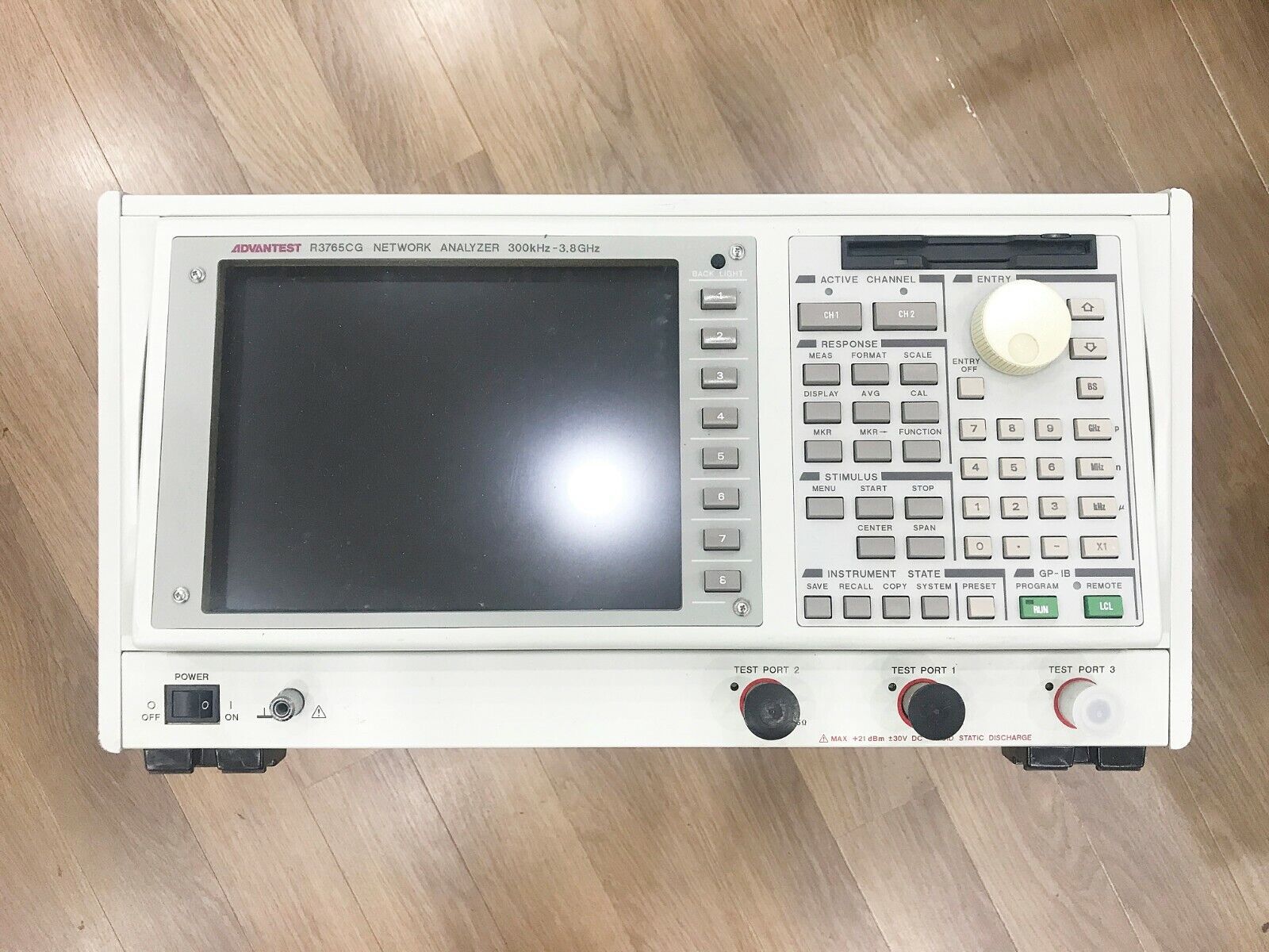 租售回收Advantest爱德万R3764 R3765网络分析仪