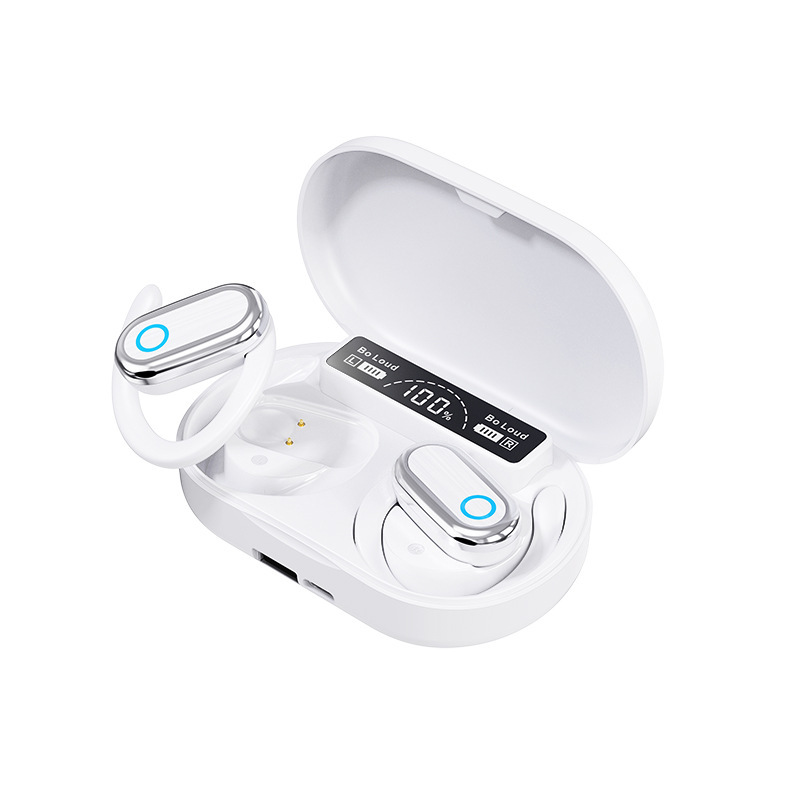 X95電気商が爆発した回転耳式bluetoothイヤホンLEDデジタル表示長航続運動オープンOWSイヤホン|undefined